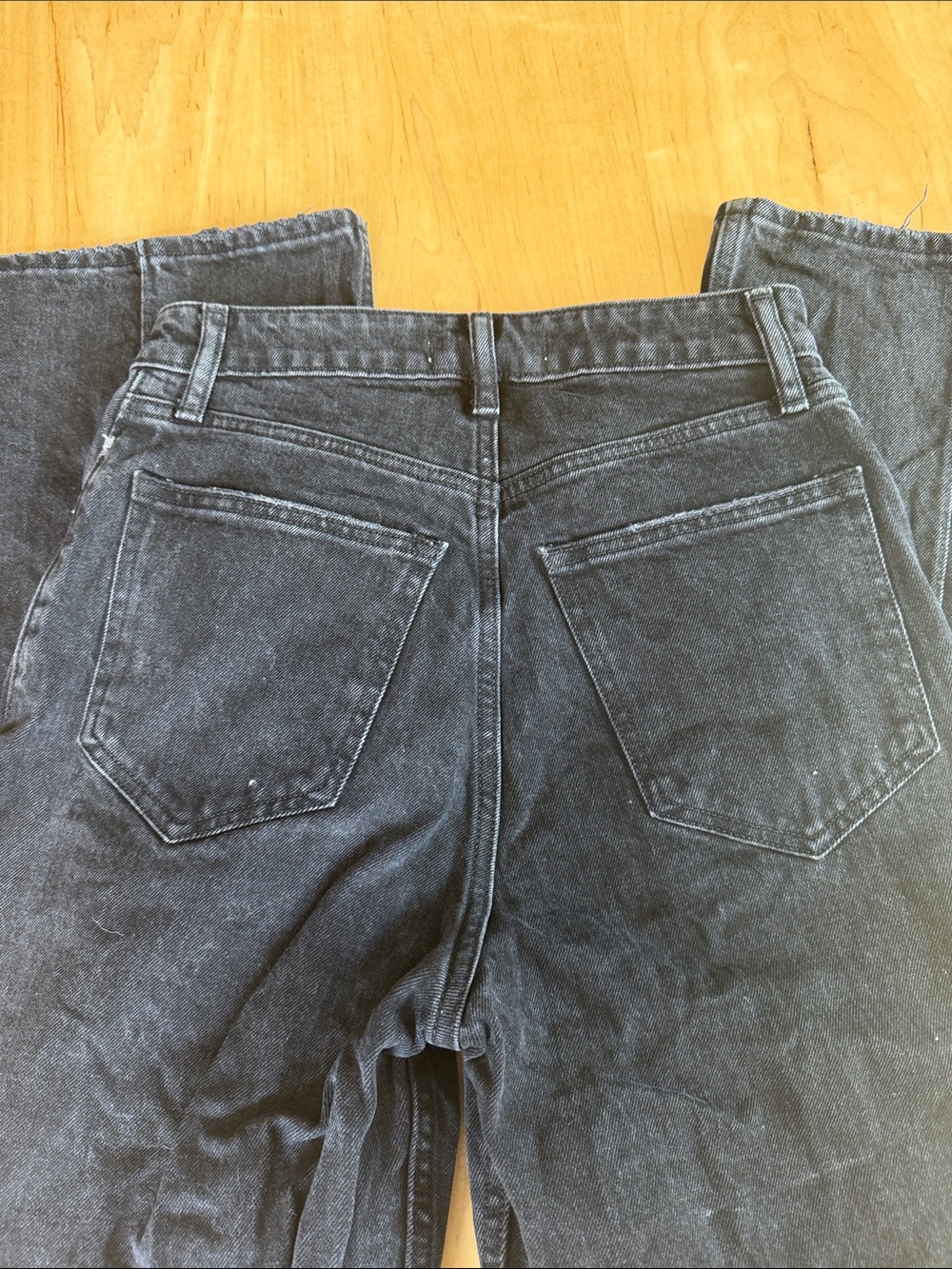 Abercrombie & Fitch Black Flare Jeans - Picture 7 of 7
